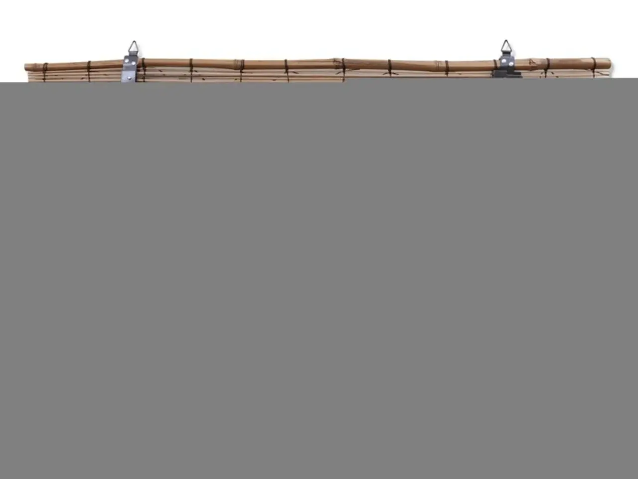 Billede 5 - Bambus rullegardin 100 × 160 cm - brun