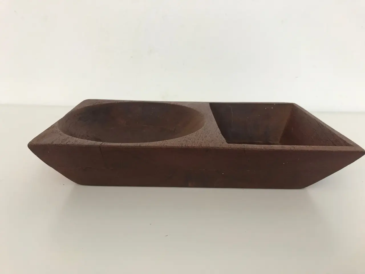 Billede 1 - Retro teak fad / skål