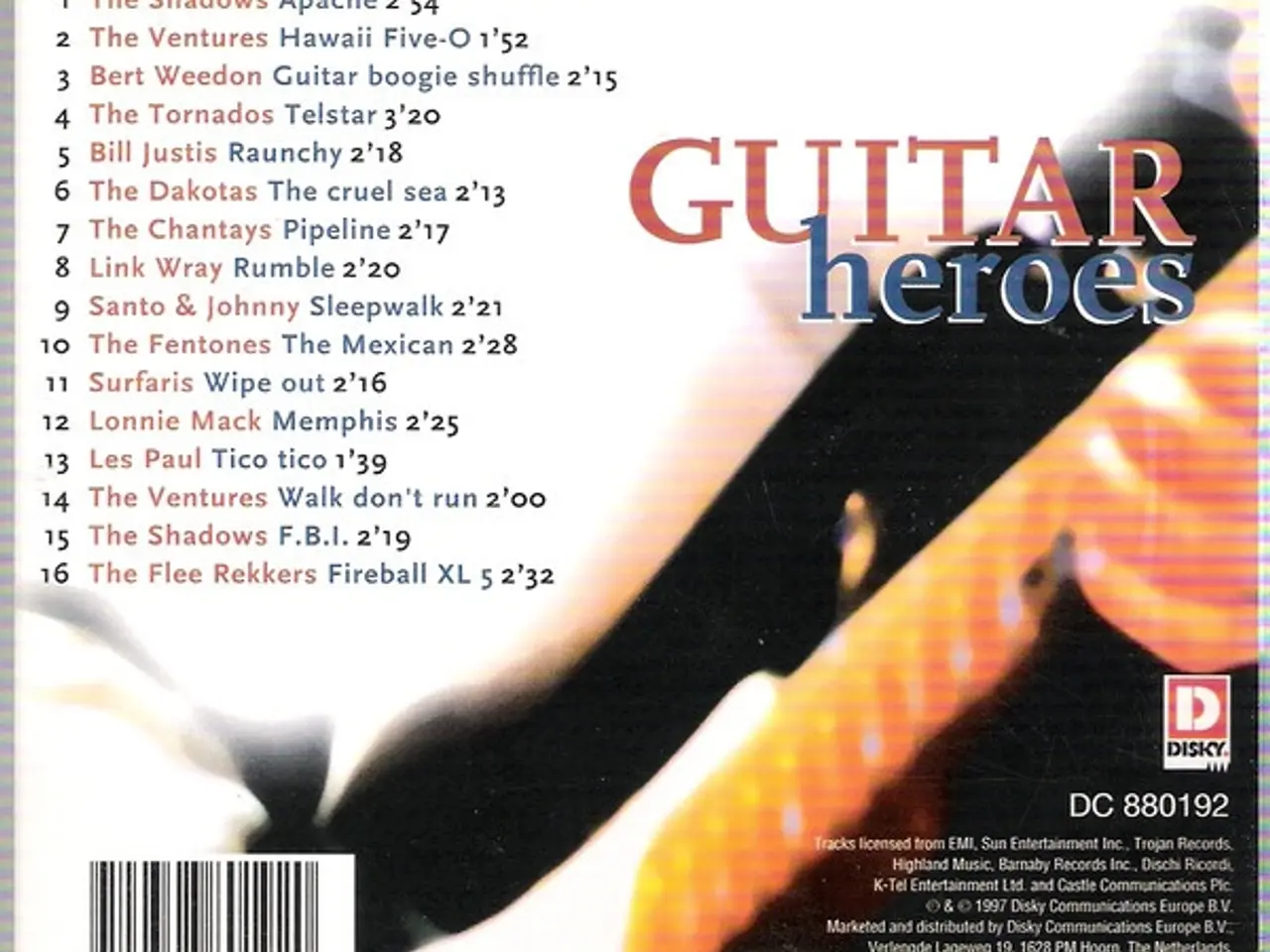 Billede 2 - Diverse kunstnere – Guitar Heroes – CD