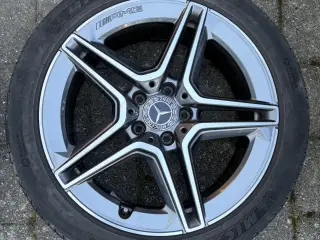 Sommerdæk på Mercedes AMG fælge