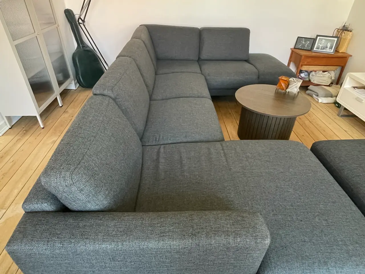 Billede 4 - Hjørnesofa med puf