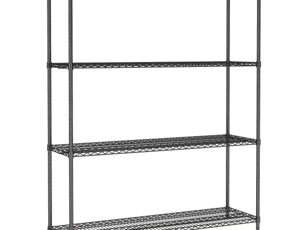 Billede 1 - Sort Heavy-Duty Lagerreol – 250kg pr. Hylde