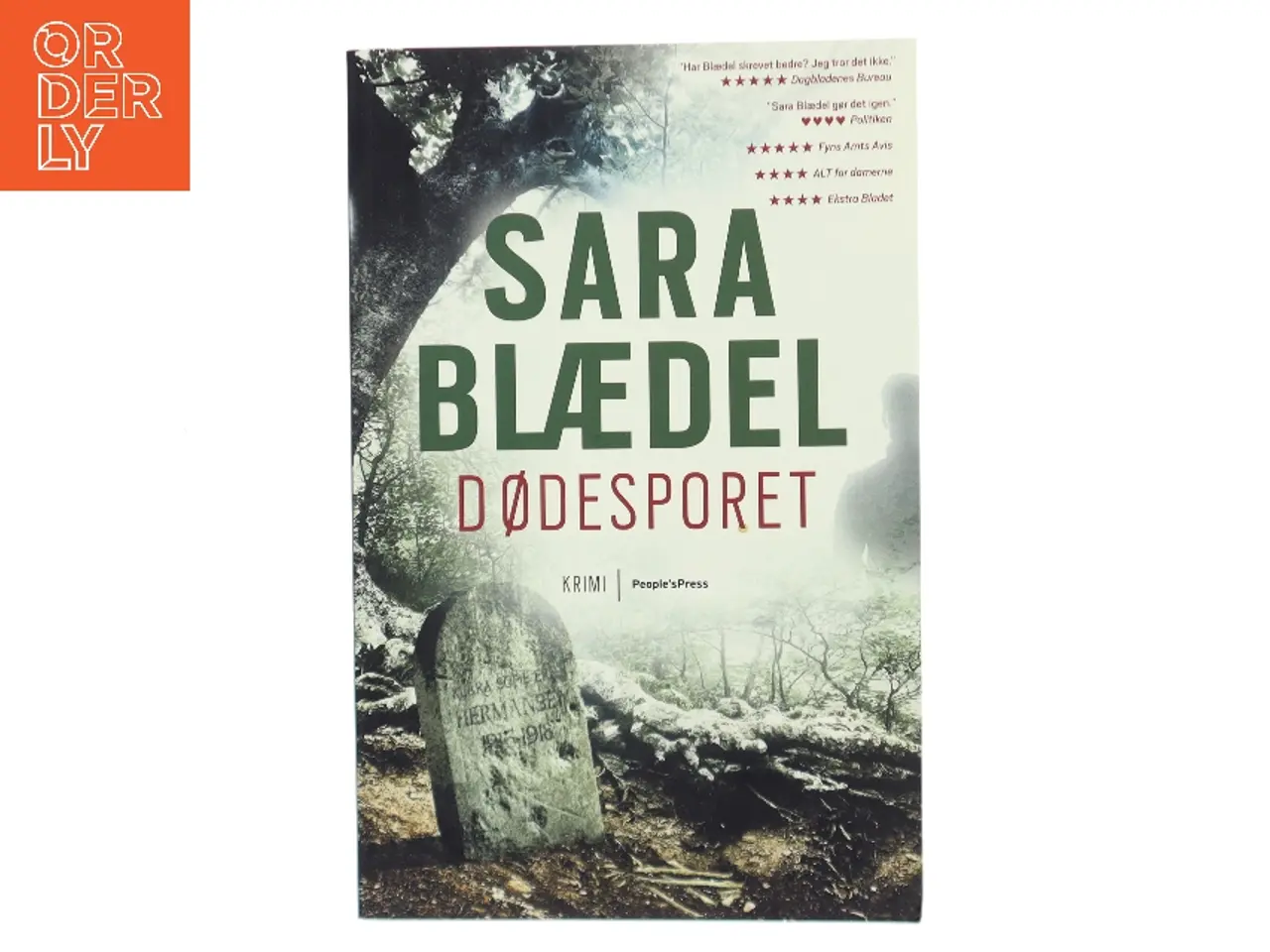 Billede 1 - Dødesporet : krimi af Sara Blædel (Bog)