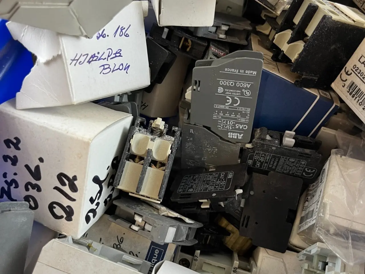 Billede 13 - Telemecanique ABB Auxiliary Contact Blocks blandet
