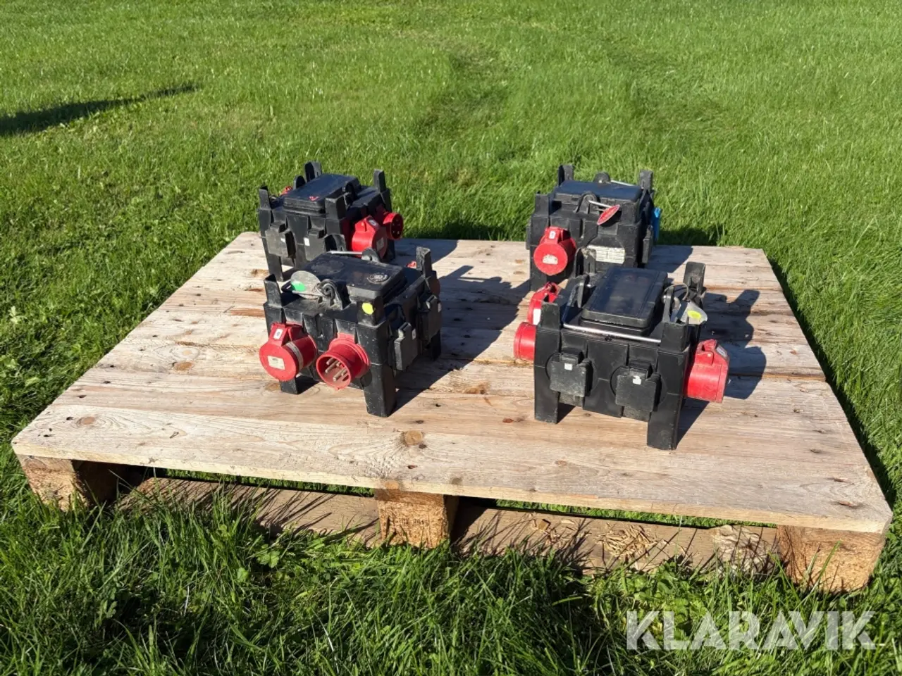 Billede 2 - Transportabel strømtavle Demex Electric BG-16A-40250A - 4 styk