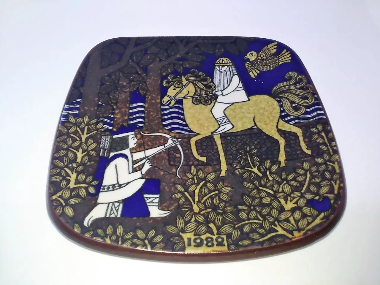 Billede 6 - 6 stk. Platter, Arabia Finland