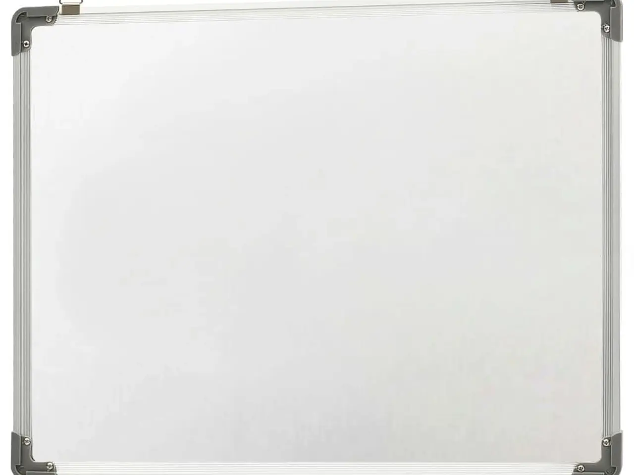 Billede 4 - Magnetisk whiteboard 70 × 50 cm - væghængt tavle i stål, hvid