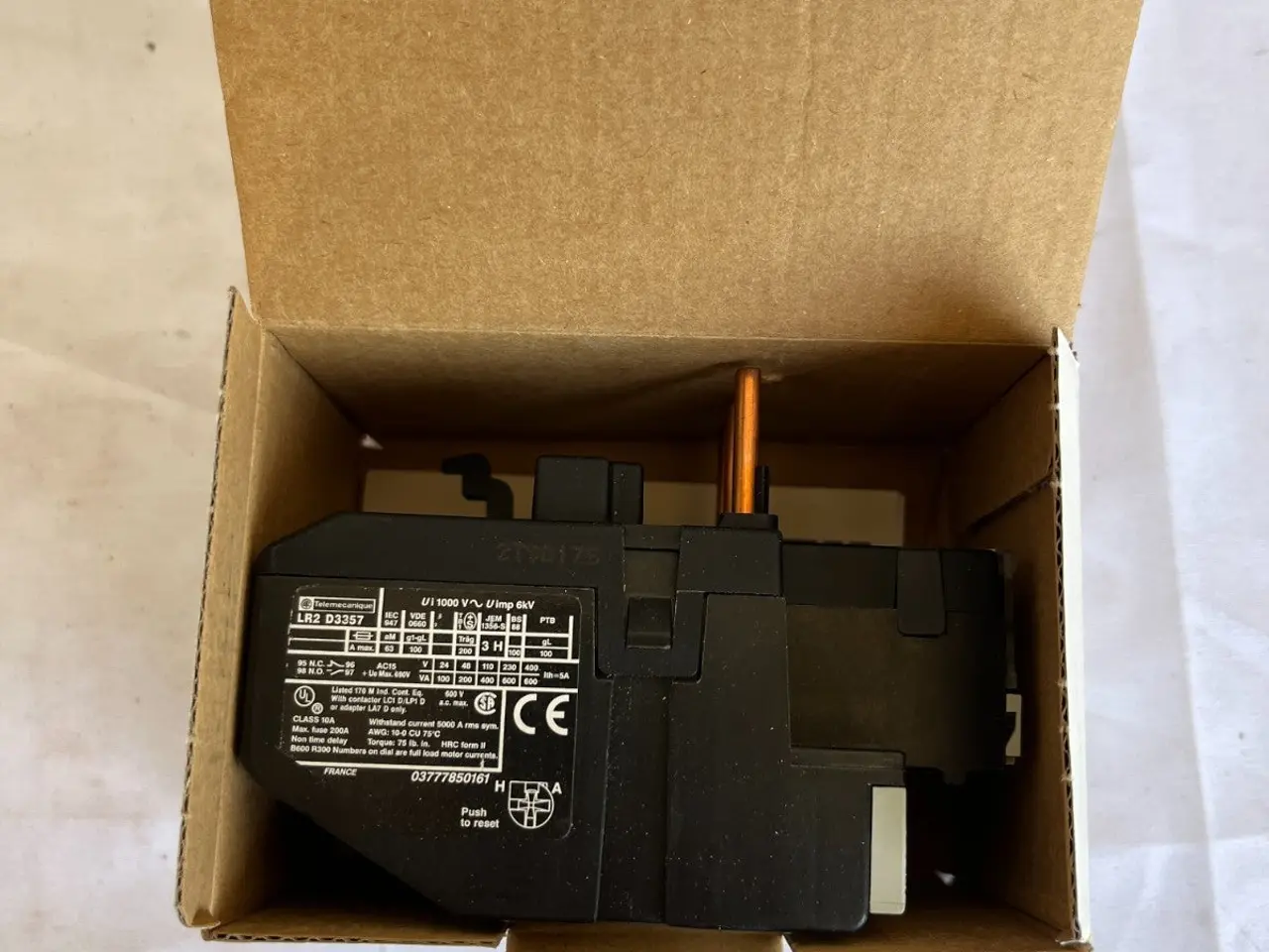 Billede 6 - Telemecanique LR2 D3357 Thermal Overload relæ