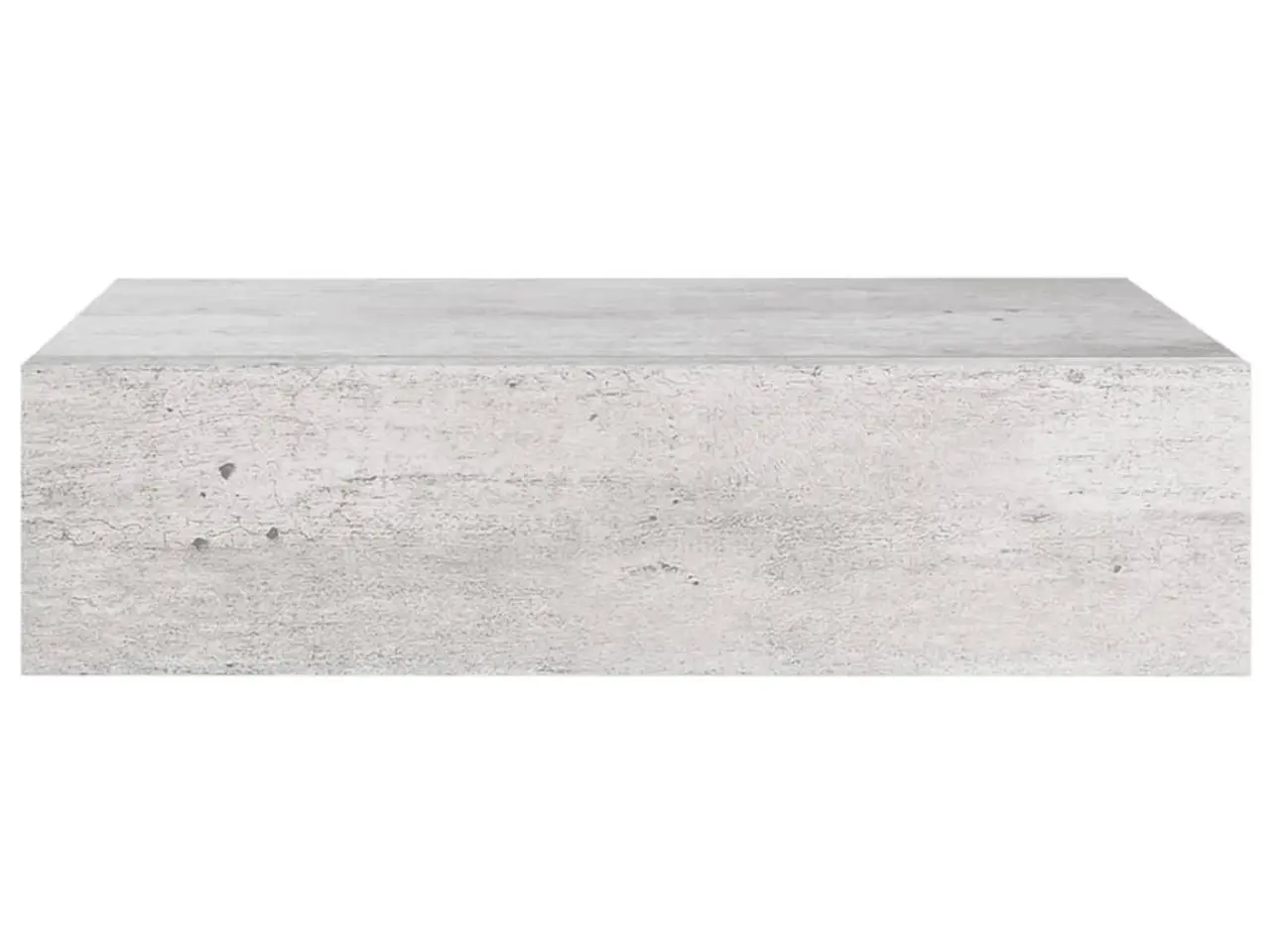 Billede 4 - Væghylde med skuffe 40 × 23,5 × 10 cm - MDF i betongrå