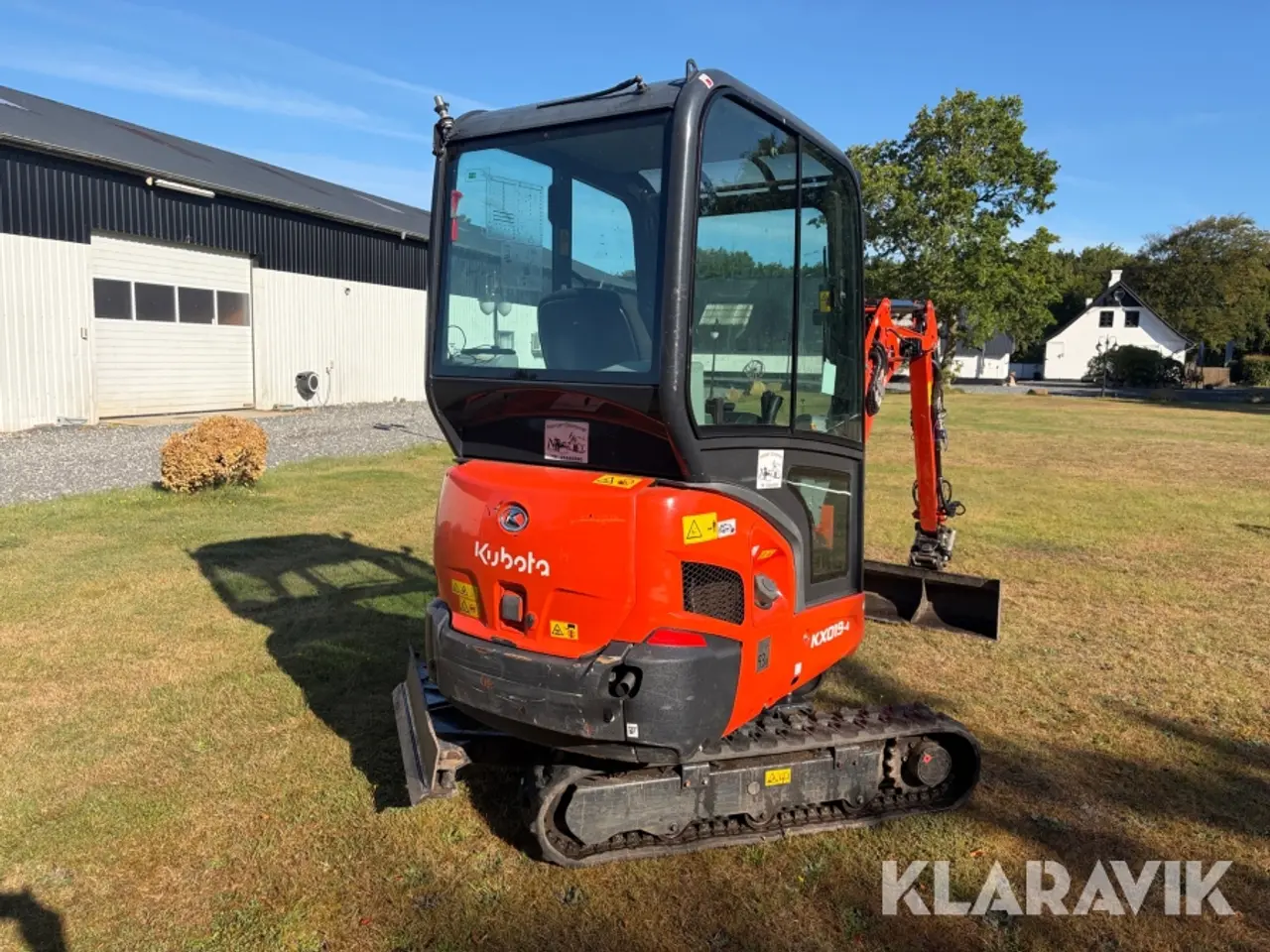 Billede 5 - Gravemaskine Kubota KX019-4 med tilt og centralsmørring