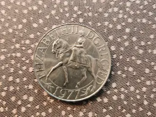Elizabeth II DG REG FD Sølv Jubilæum 1977