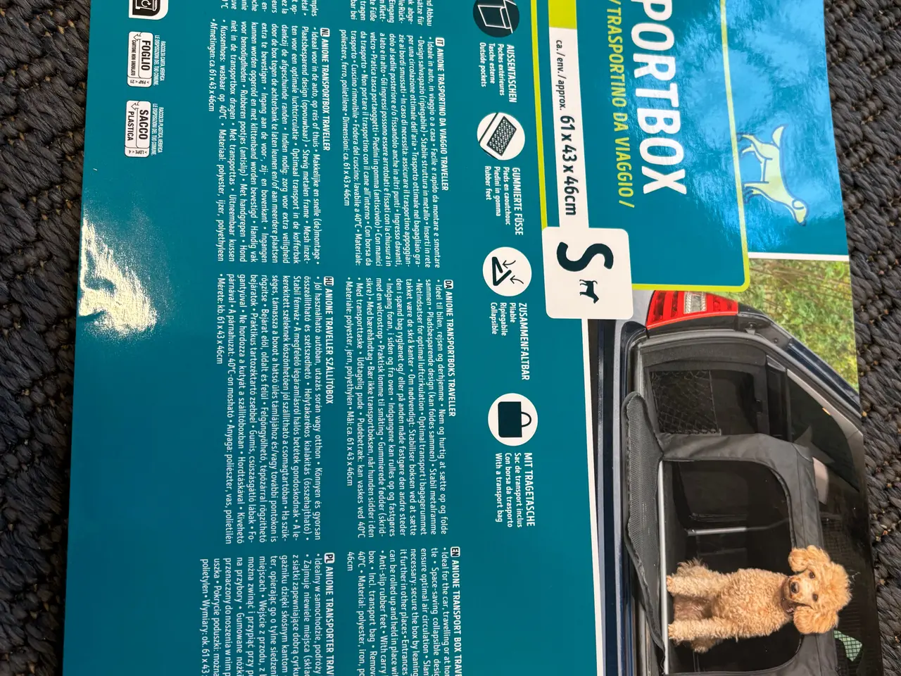 Billede 6 - Hundebur-transportbox