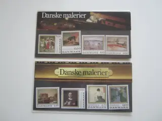 8 stk. Souvenir mapper Danmark