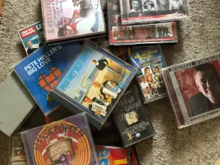 Kassettebånd og cd’er
