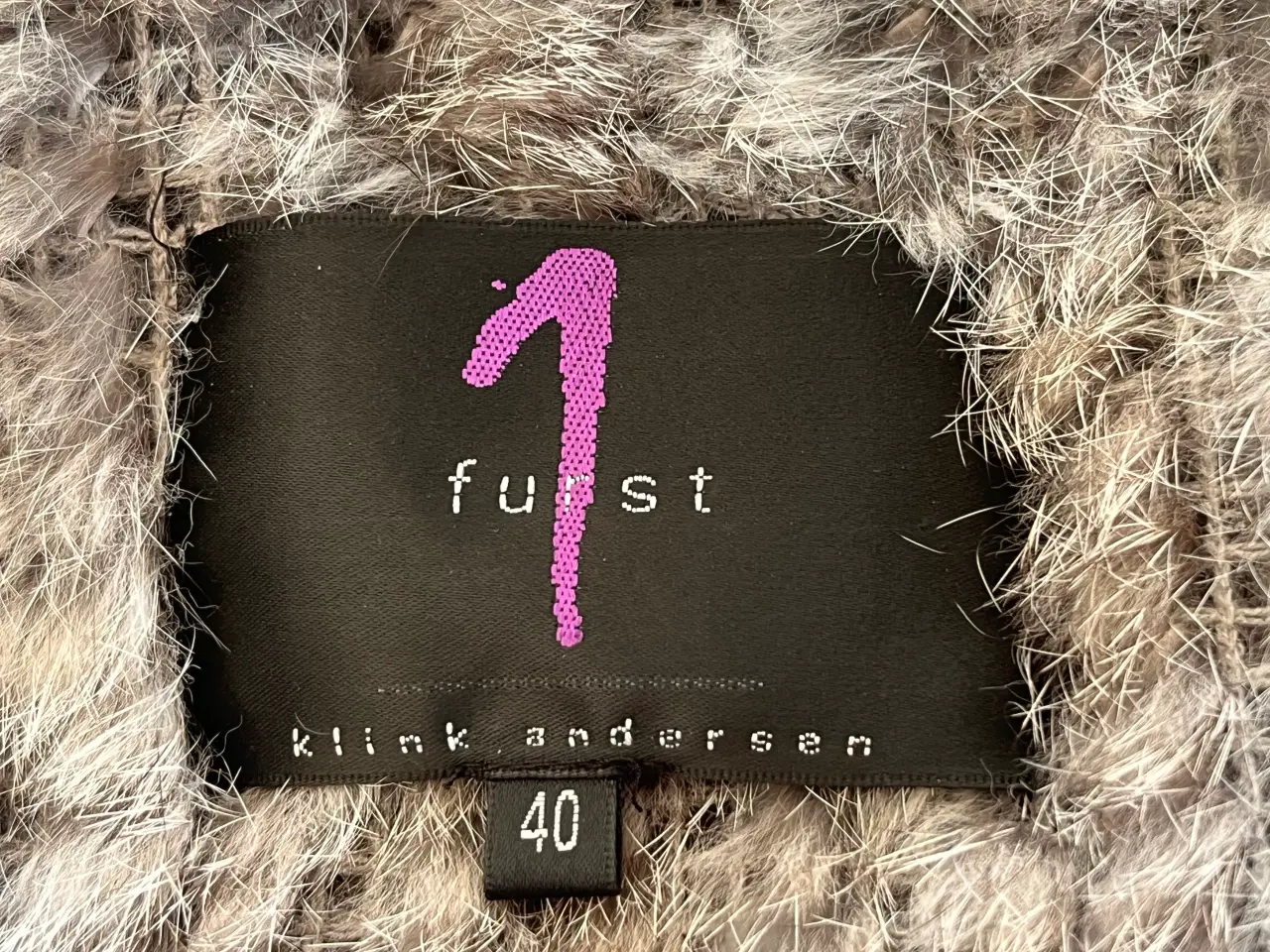 Billede 9 - 1 Furst/ Klink Andersen pelsvest med pelskrave