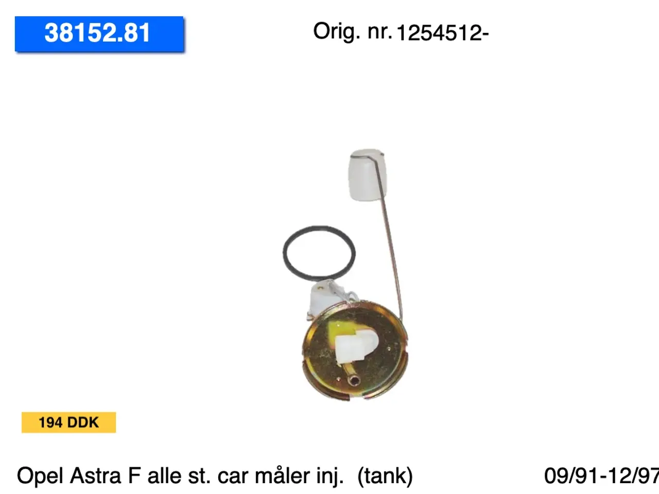 Billede 3 - Opel Astra-Tigra tanke