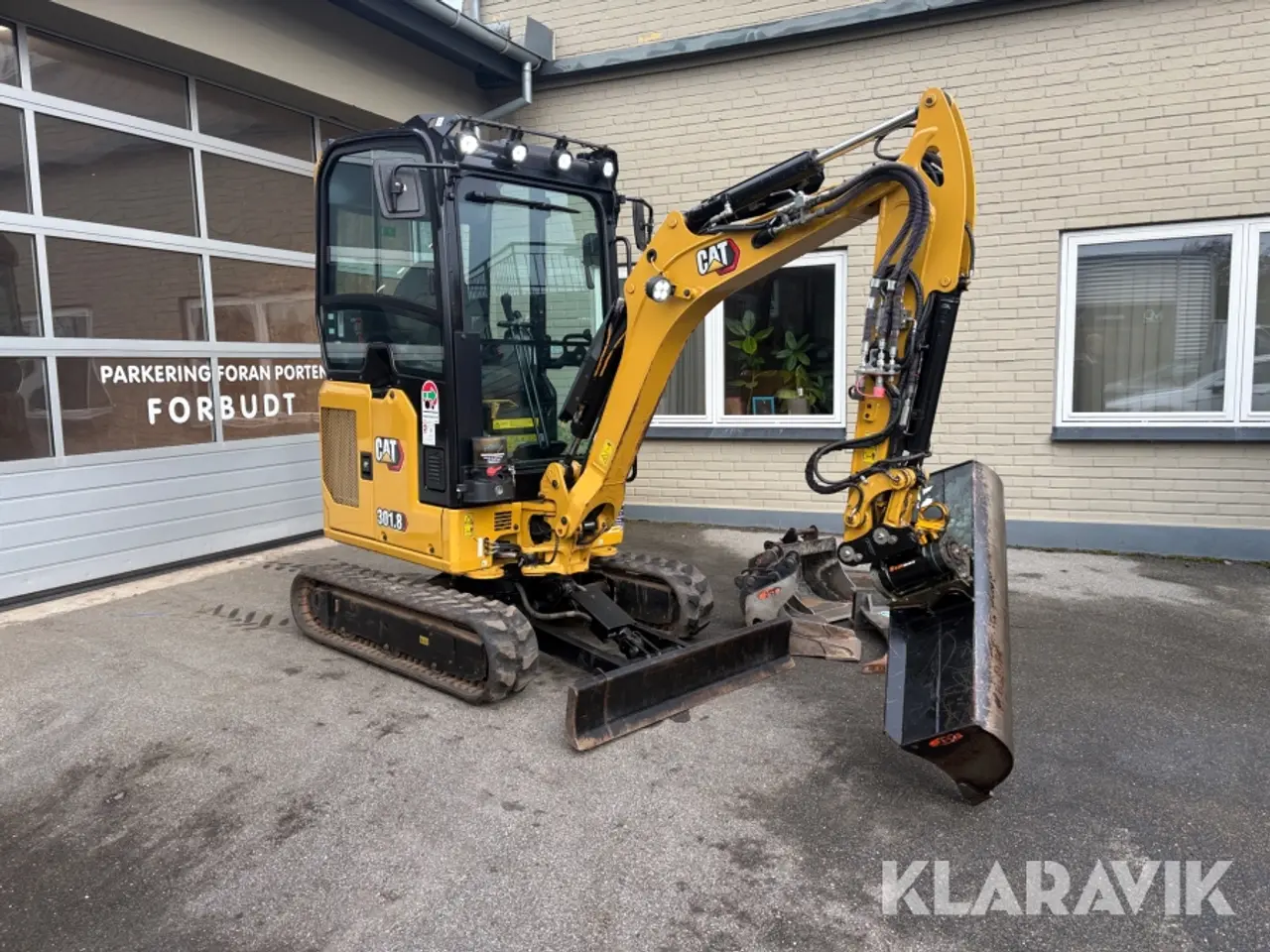 Billede 7 - Gravemaskine Caterpillar CAT 301.8 med tilt og centralsmørring
