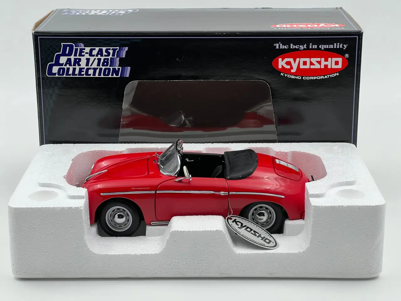 Billede 9 - 1955 Porsche 356A / 1600 Speedster KYOSHO - 1:18