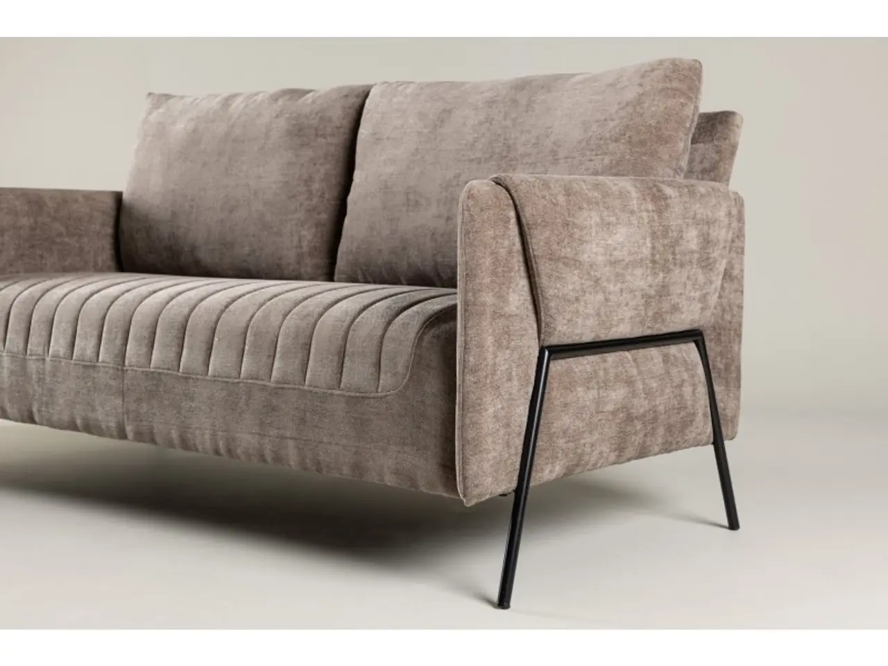 Billede 13 - Indigo 2 personers Sofa  - Beige og Sort