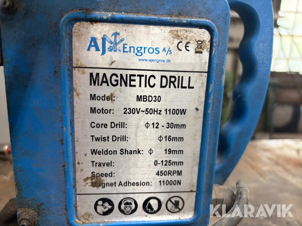 Billede 7 - Magnetboremaskine AJ Engros A/S MBD30