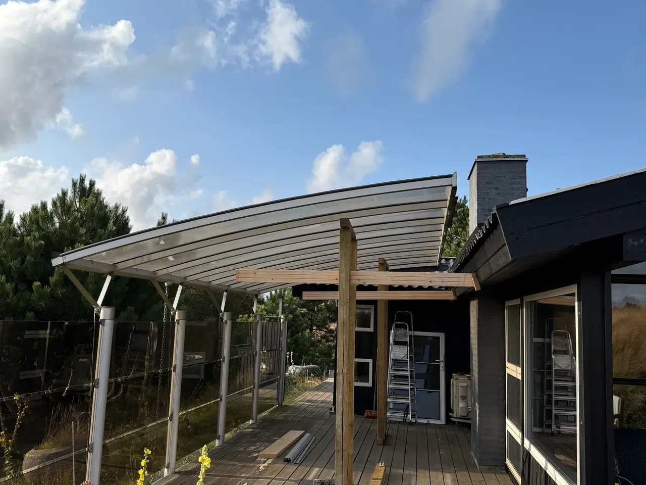 Billede 1 - BASES terrasseoverdækning