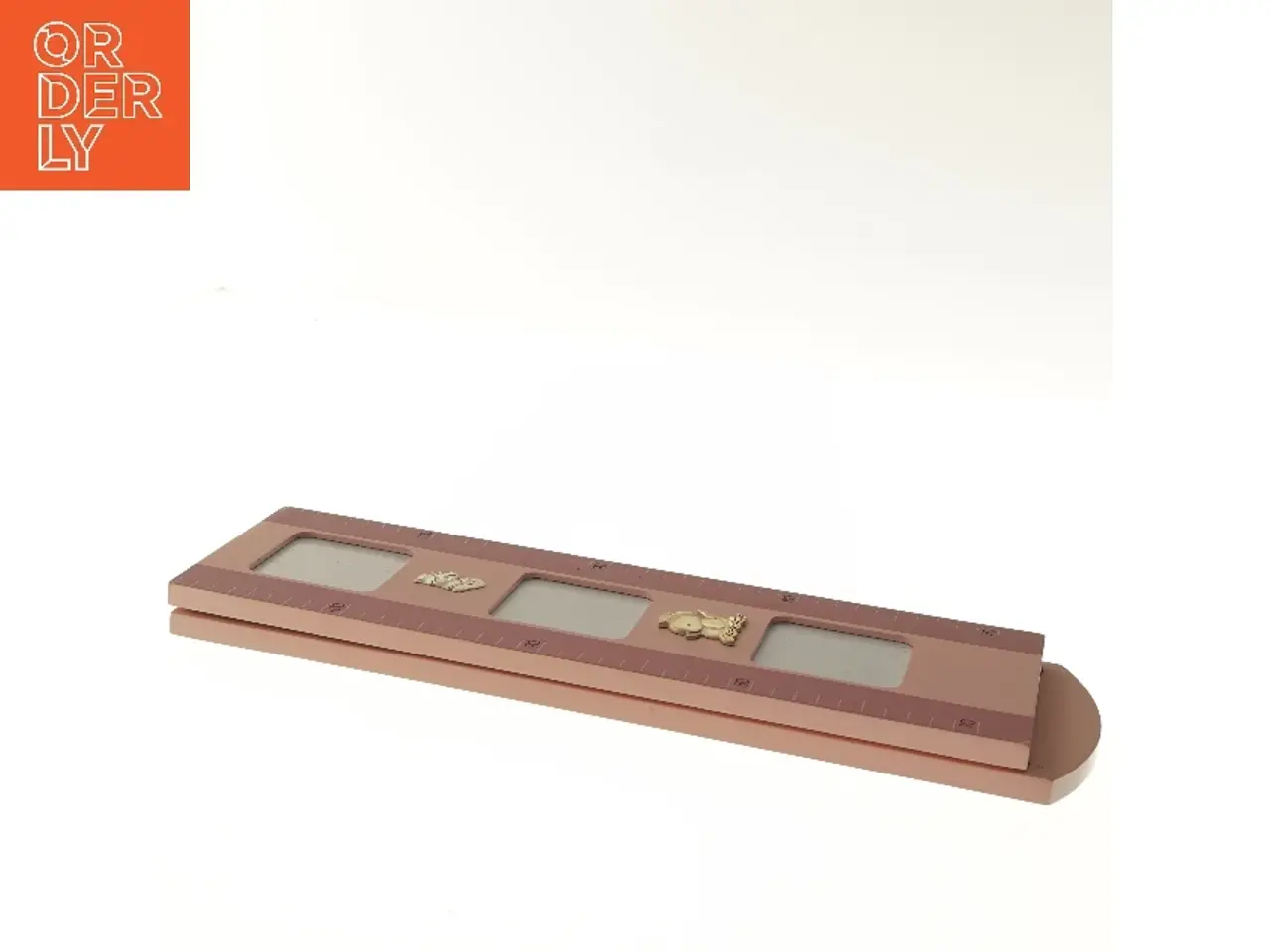 Billede 3 - Børnehøjdemåler med billeder (str. 44,5x14 cm)