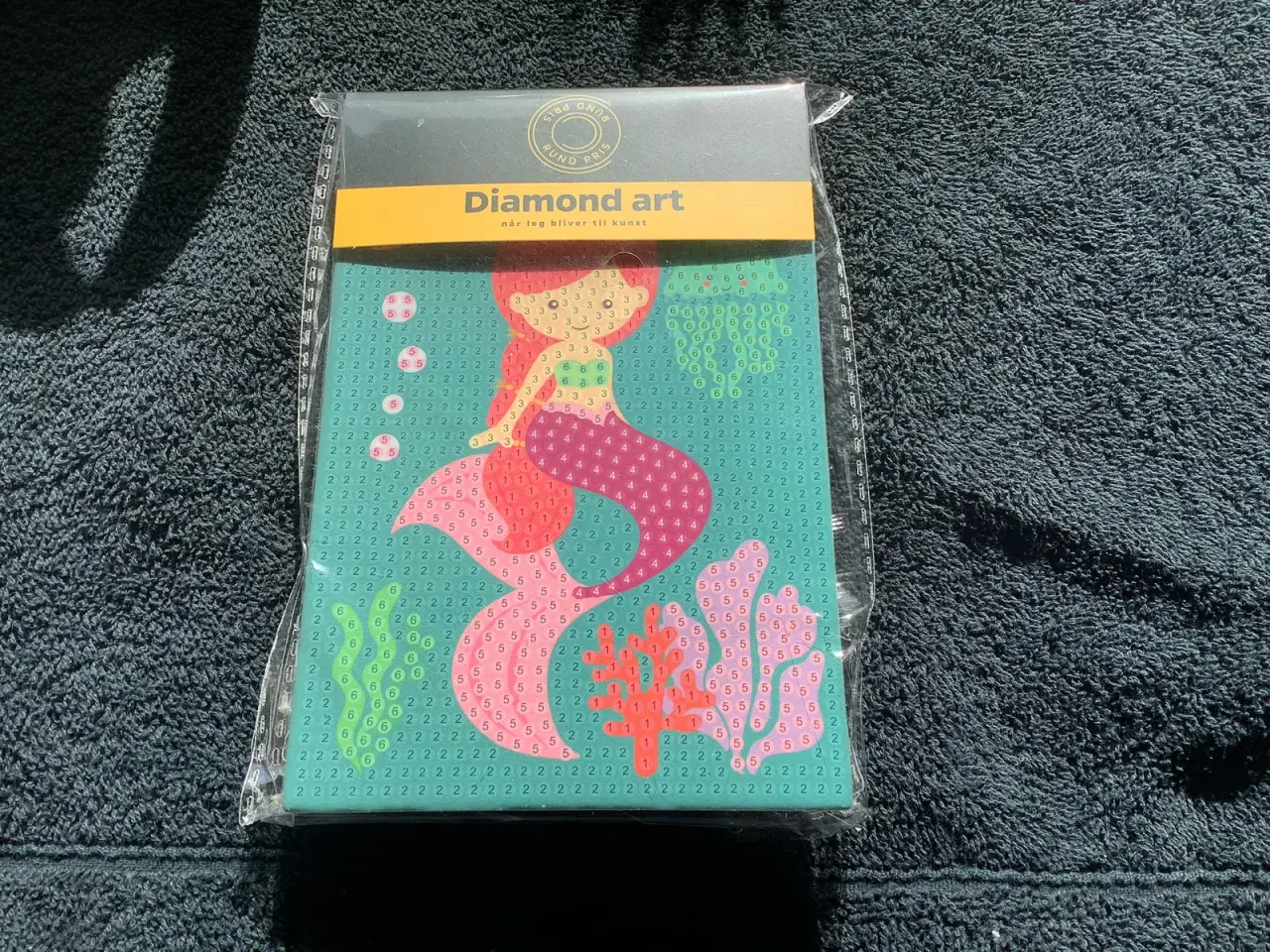 Billede 2 - Nyt Diamond art sæt med havfruemotiv