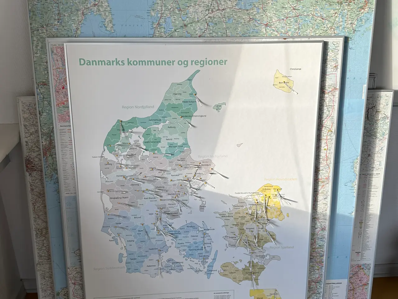 Billede 1 - De sidste landkort sælges til halv pris!