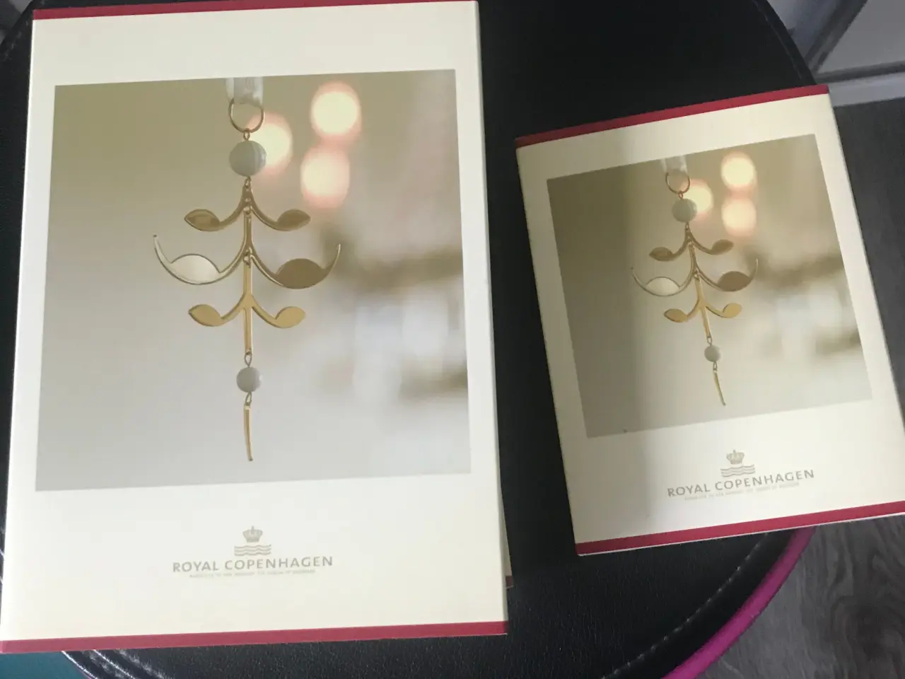 Billede 1 - Royal copenhagen juleophæng uro palmette