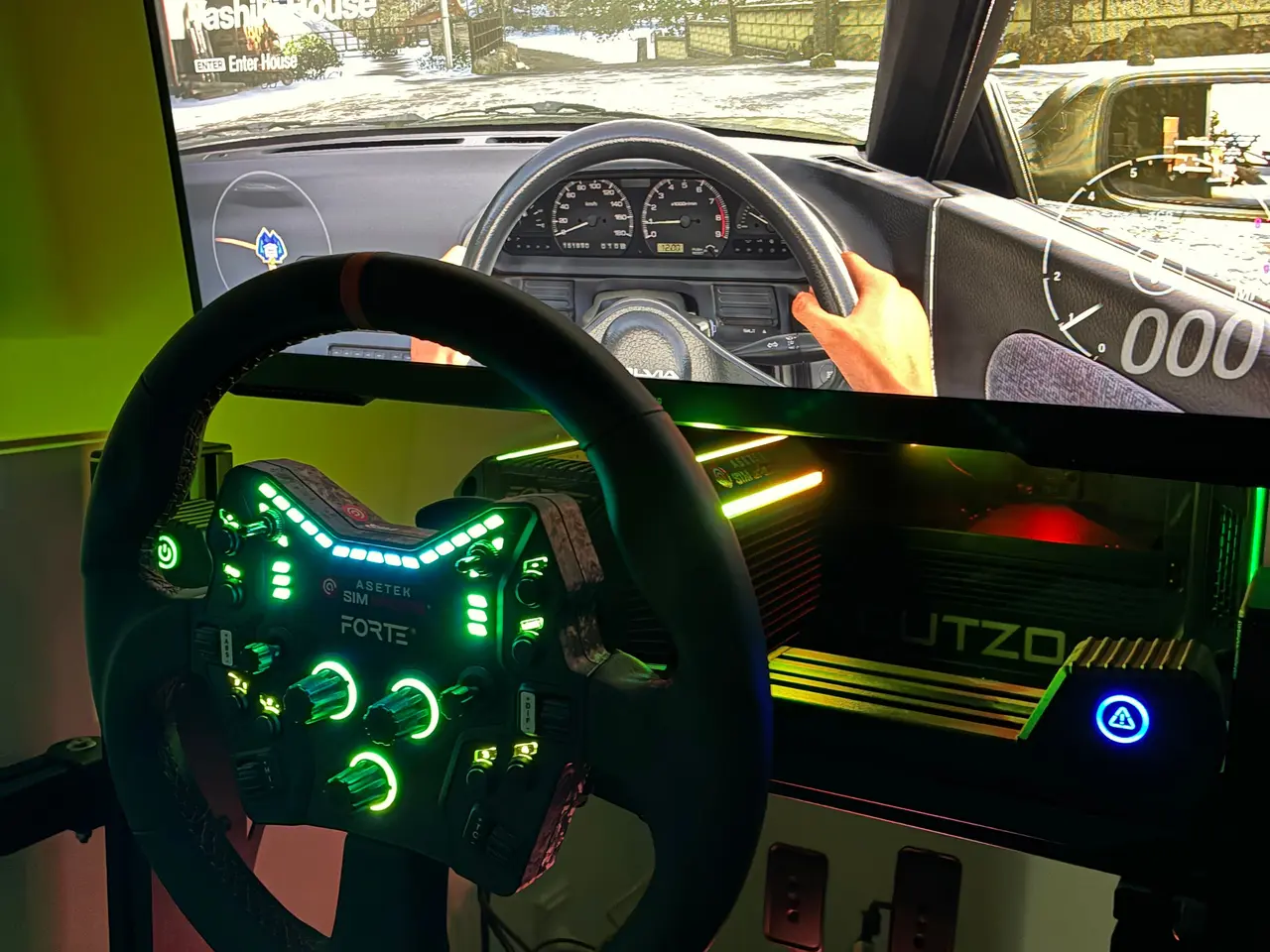 Billede 8 - Komplet Simulator Sim Racing Asetek High-End