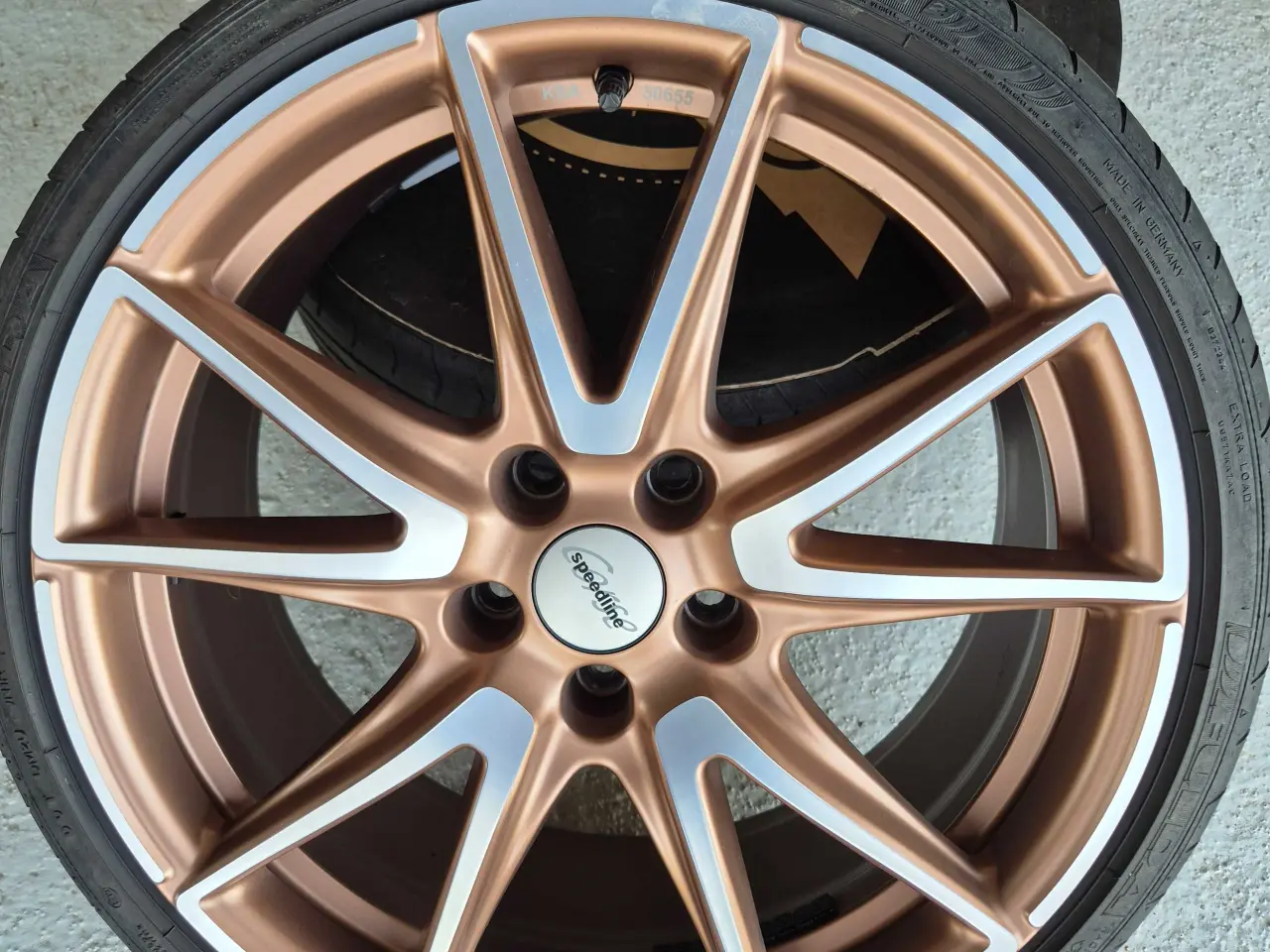 Billede 1 - Speedline SL6 Vettore 8.5x19, 5x114,3 ET40, Bronze