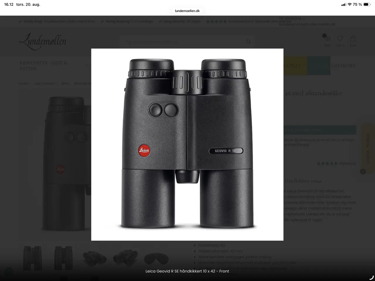 Billede 5 - Leica Geovid R SE 10x42