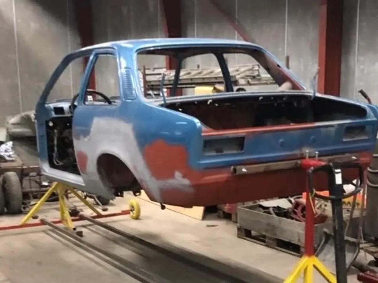 Billede 4 - Opel Kadett c projekt med ekstra dele til