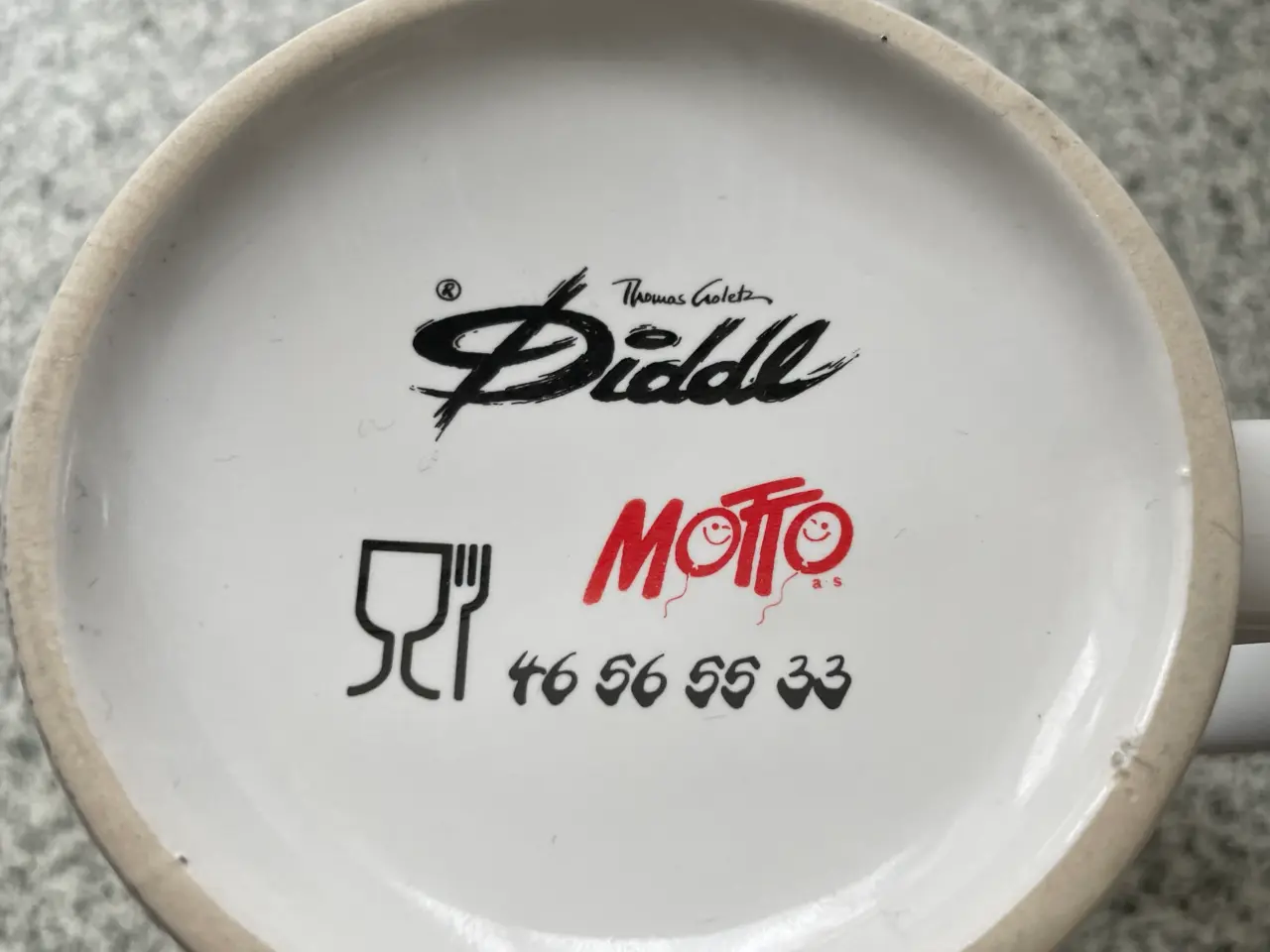 Billede 4 - Diddl krus (vandmanden)