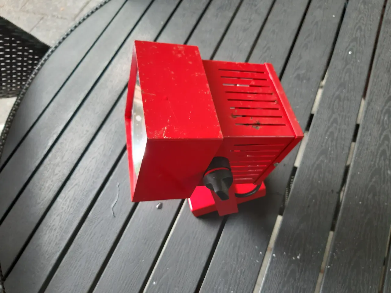 Billede 4 - Retro Rød Spot lampe "Finnerup"