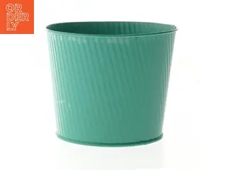 Grøn urtepotteskjuler (str. Ø. 10 cm længde. 8,5 cm)