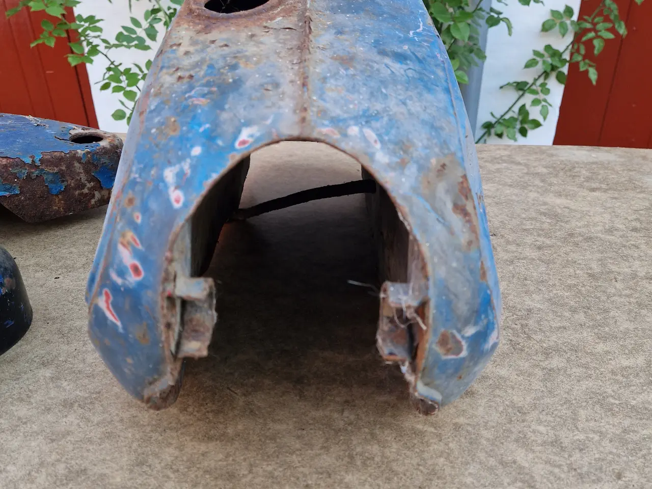 Billede 3 - Honda CB72/77 Benzintank og sideskjolde