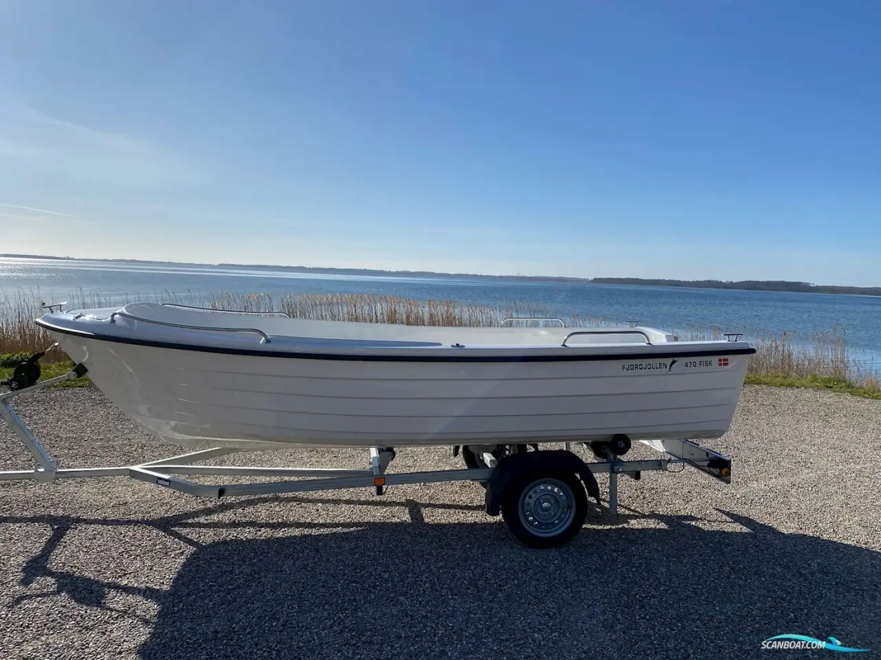 Billede 5 - Fjordjollen 470 Fisk M. Yamaha F15