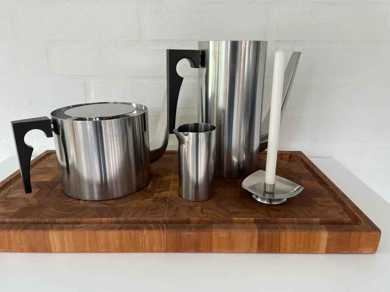 Billede 1 - Stelton sæt med kande, tekande, flødekande mm