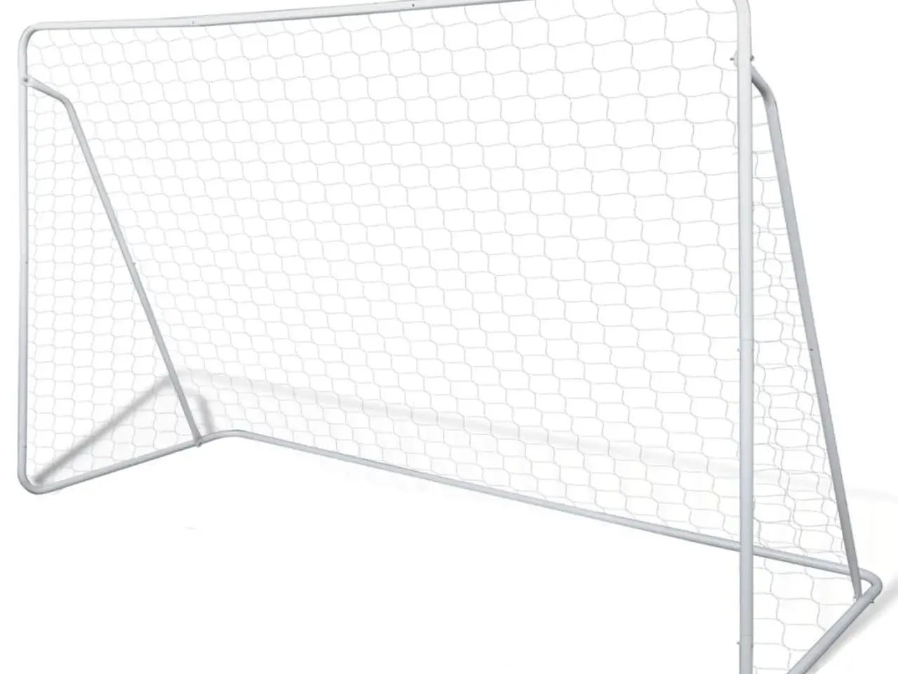 Billede 1 - Fodboldmål med net 240x90x150 cm stål