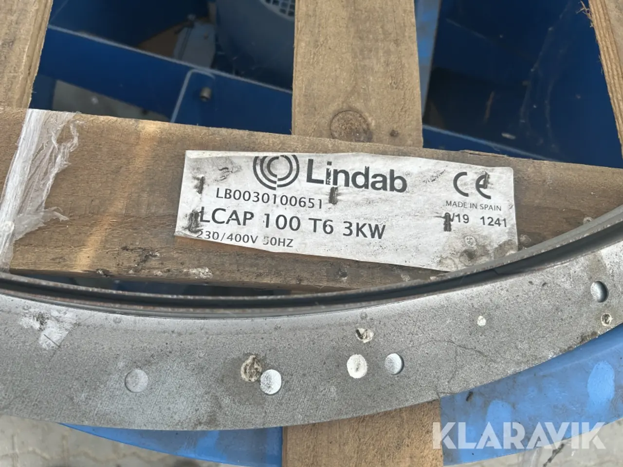 Billede 2 - Ventilationsenhed Lindab LCAP100 T6 3KW