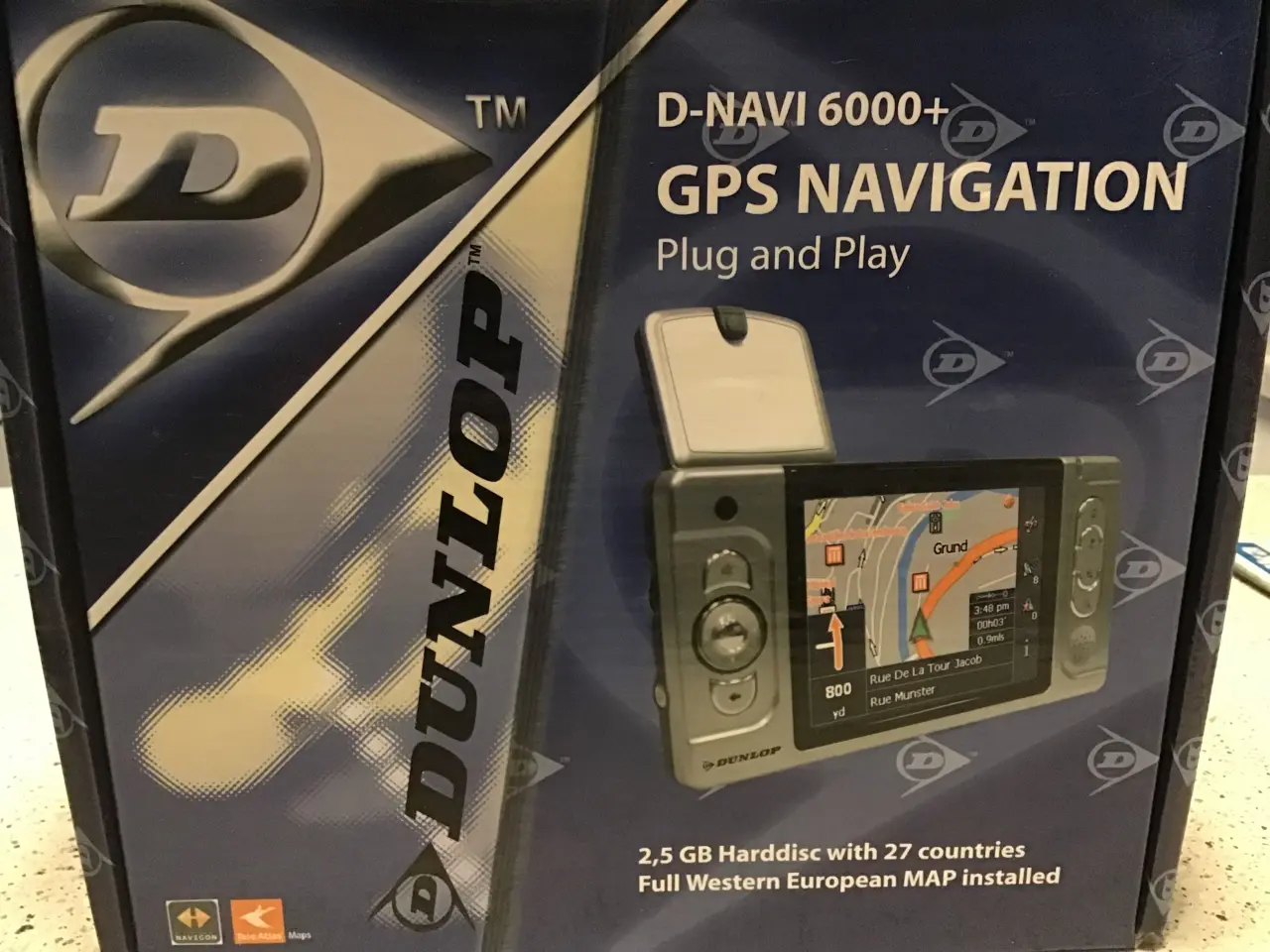 Billede 3 - Dunlop Navigation m. EU kort