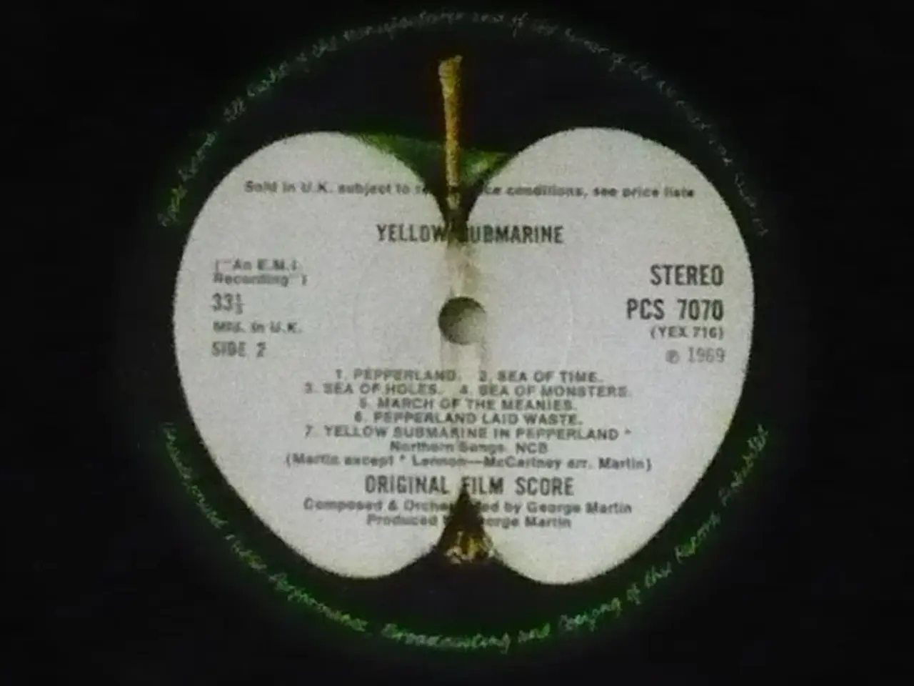 Billede 6 - THE BEATLES YELLOW SUBMARINE LP