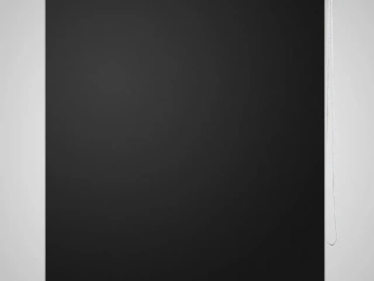 Billede 1 - Mørklægningsrullegardin 124,4×230 cm - stofbredde 120 cm, sort