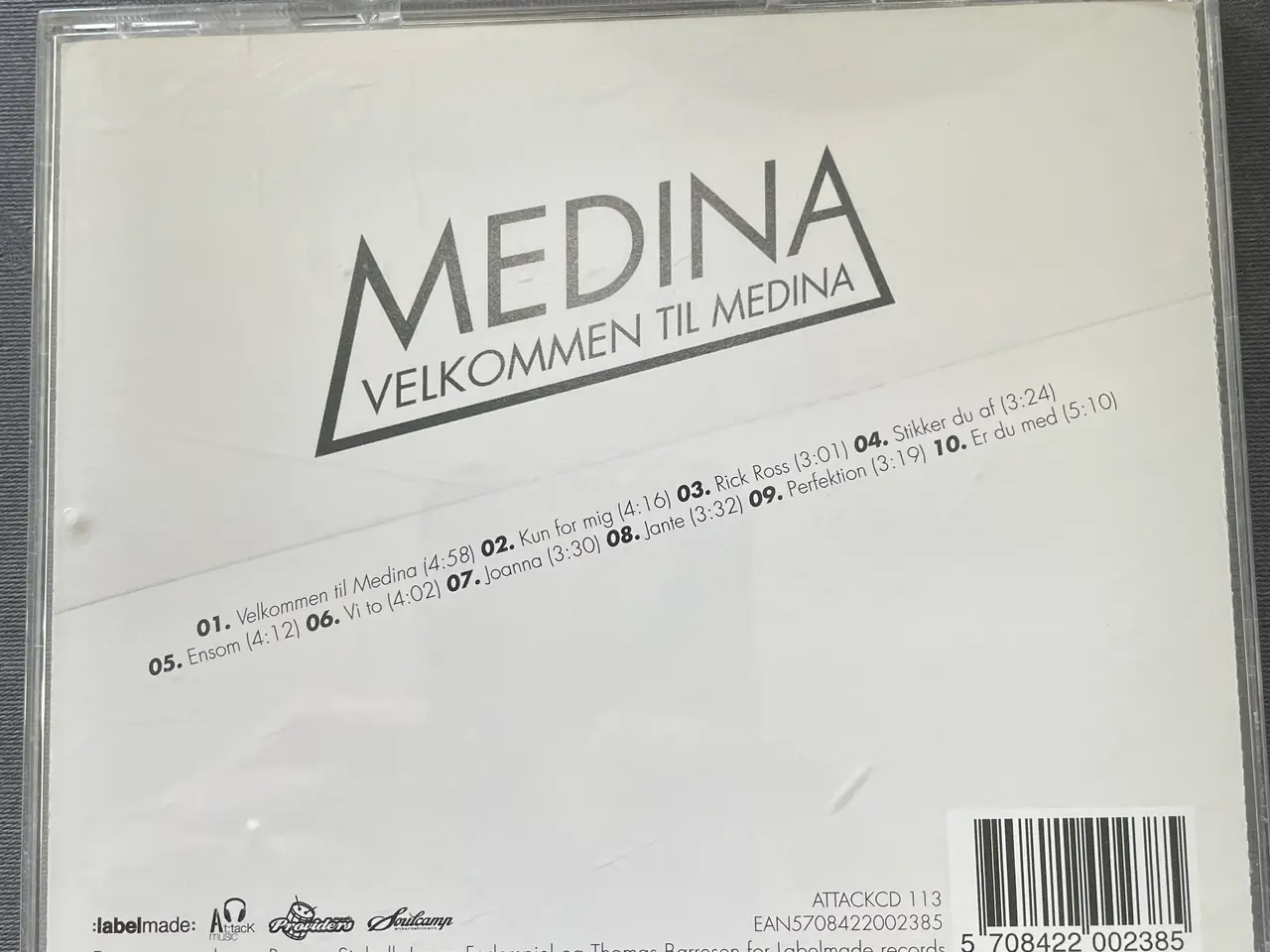 Billede 2 - Medina Velkommen til Medina cd