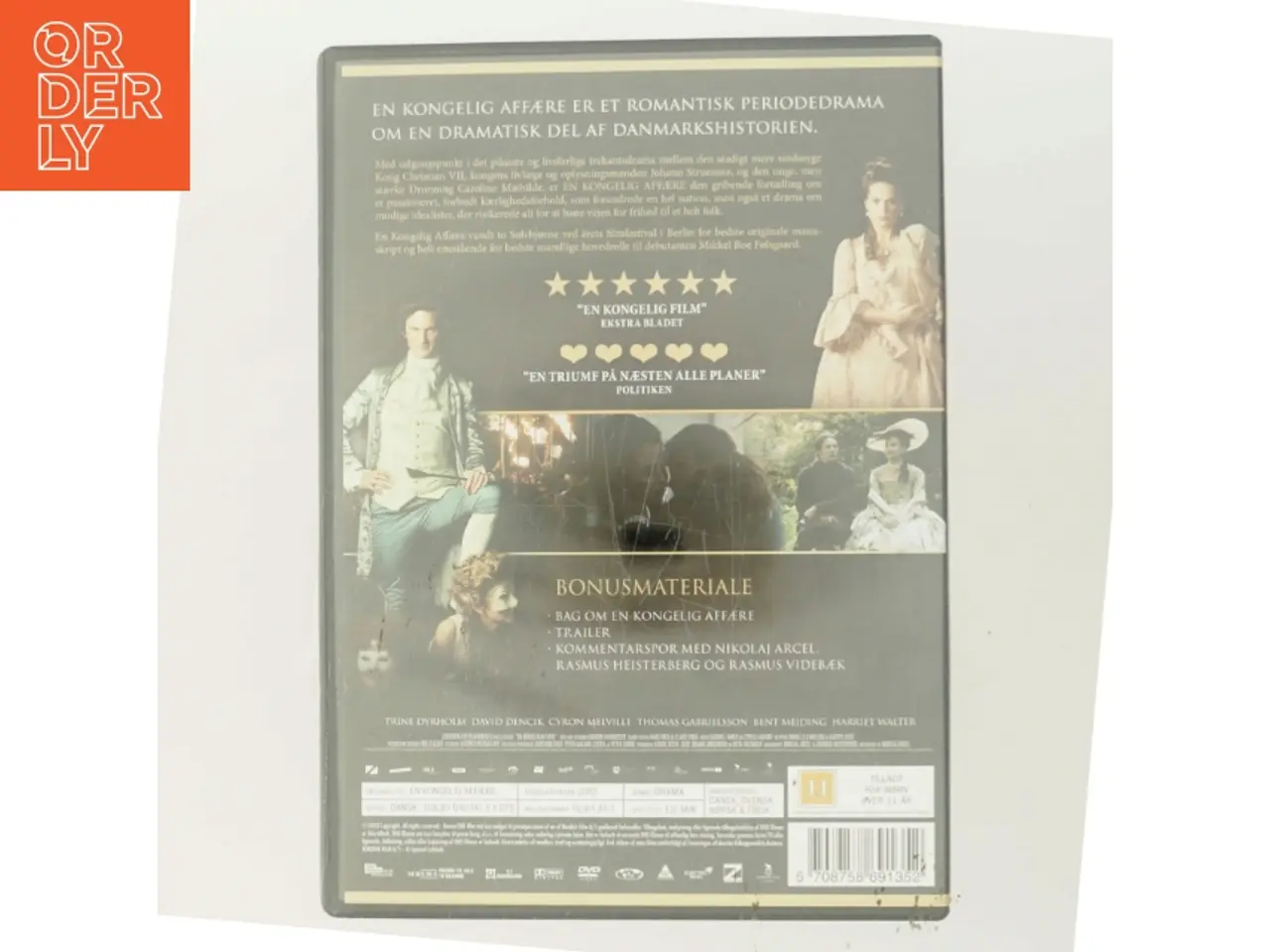 Billede 3 - En Kongelig Affære med Mads Mikkelsen (DVD)