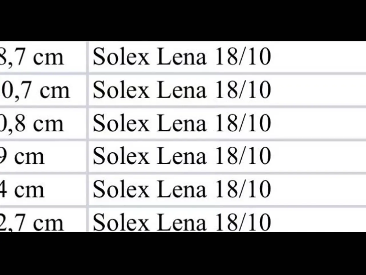 Billede 5 - Flot bestik Solex Lena 20 kr. stk.