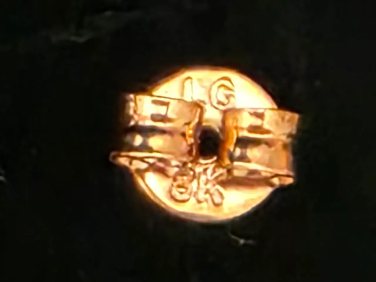 Billede 2 - Ægte Guld øreringe 8K🫶🫶