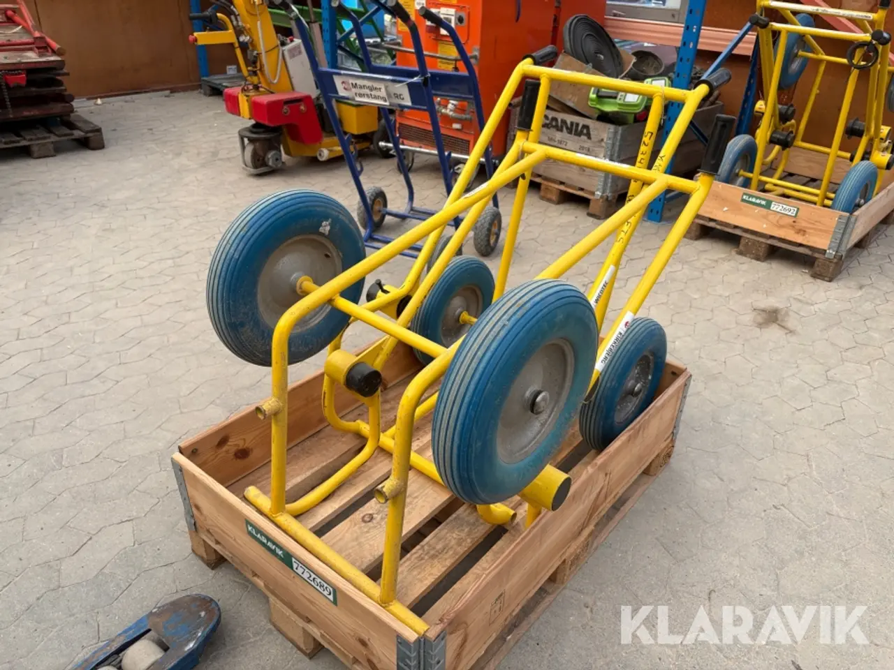 Billede 1 - Kabeltromle vogn - 2 styk