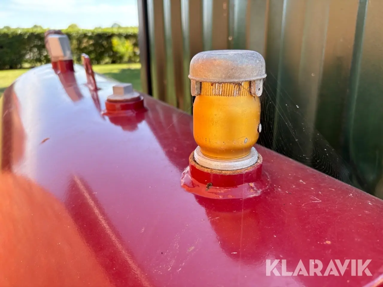 Billede 5 - Olietank med varmluftfyr, 1.200 L